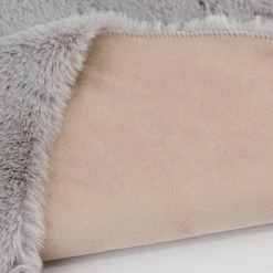 Piper Grey 3 ft. x 5 ft. Sheepskin Solid Polyester Area Rug by Home Decorators Collection -Home Decoration Sales 2024 grey home decorators collection area rugs 5250 61 25hcmb 1d 1000