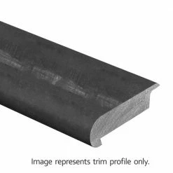 HS Distressed Alvarado Hickory 3/8 in. Thick x 2-3/4 in. Wide x 94 in. Length Hardwood Stair Nose Molding Overlap by Zamma -Home Decoration Sales 2024 hand scraped distressed alvarado hickory zamma wood floor trim 014383052728 e1 1000