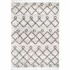 Transitional Kristi Shag Ivory 10 ft. x 14 ft. Indoor Area Rug by Home Decorators Collection