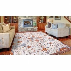 Talya Ivory/Red 8 ft. x 10 ft. Medallion Area Rug by Home Decorators Collection -Home Decoration Sales 2024 ivory red home decorators collection area rugs 54027 77 1000