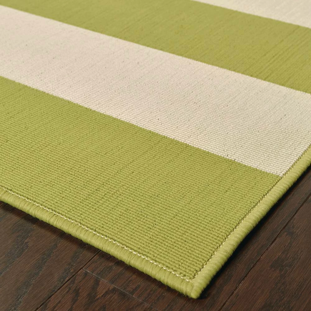Nantucket Lime 8 ft. x 11 ft. Area Rug by Home Decorators Collection 4 Nantucket Lime 8 ft. x 11 ft. Area Rug by Home Decorators Collection - Image 4