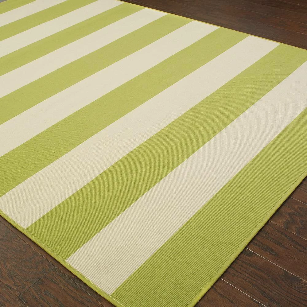 Nantucket Lime 8 ft. x 11 ft. Area Rug by Home Decorators Collection 2 Nantucket Lime 8 ft. x 11 ft. Area Rug by Home Decorators Collection - Image 2