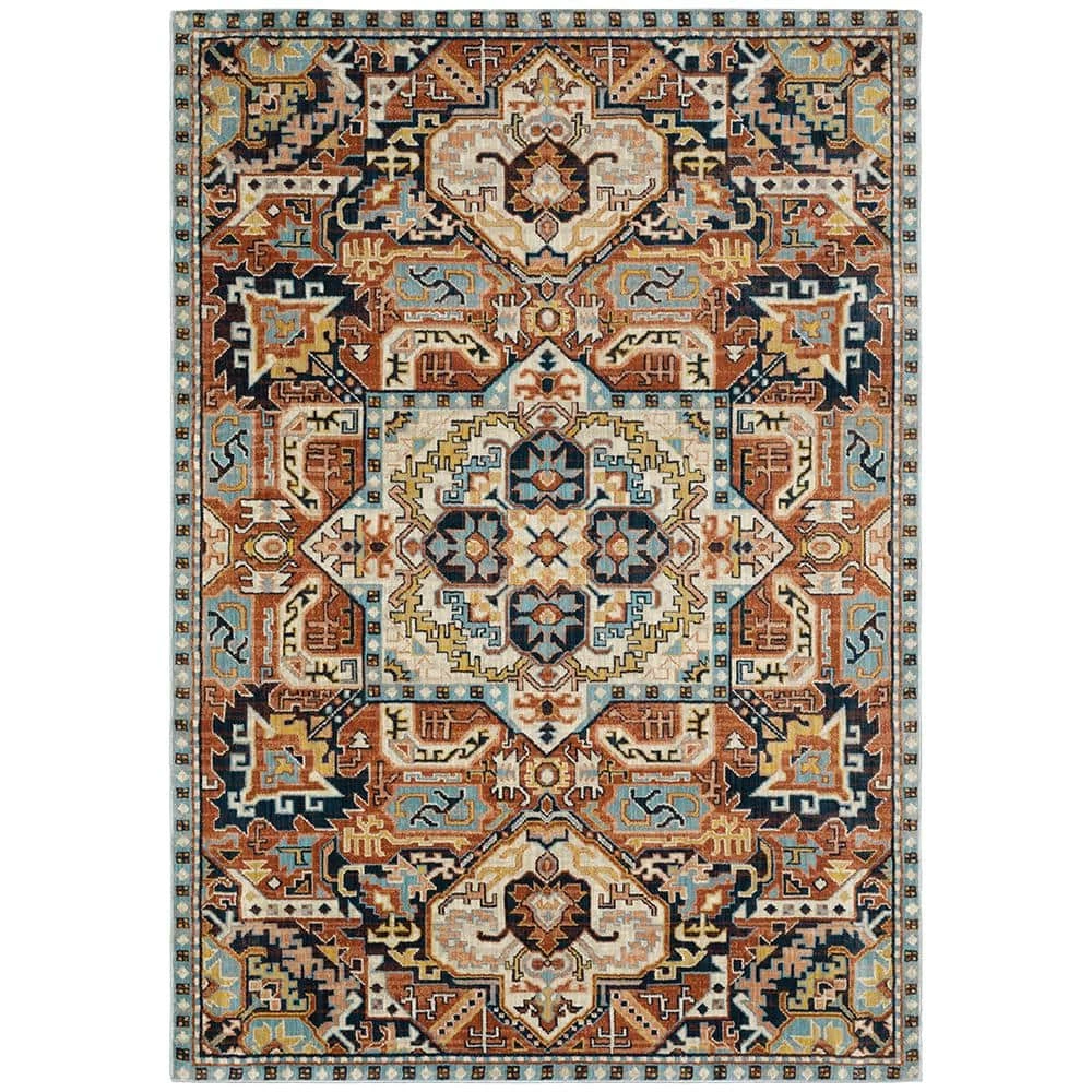 Cadence Multi 5 ft. x 7 ft. Medallion Area Rug by Home Decorators Collection 1 Cadence Multi 5 ft. x 7 ft. Medallion Area Rug by Home Decorators Collection