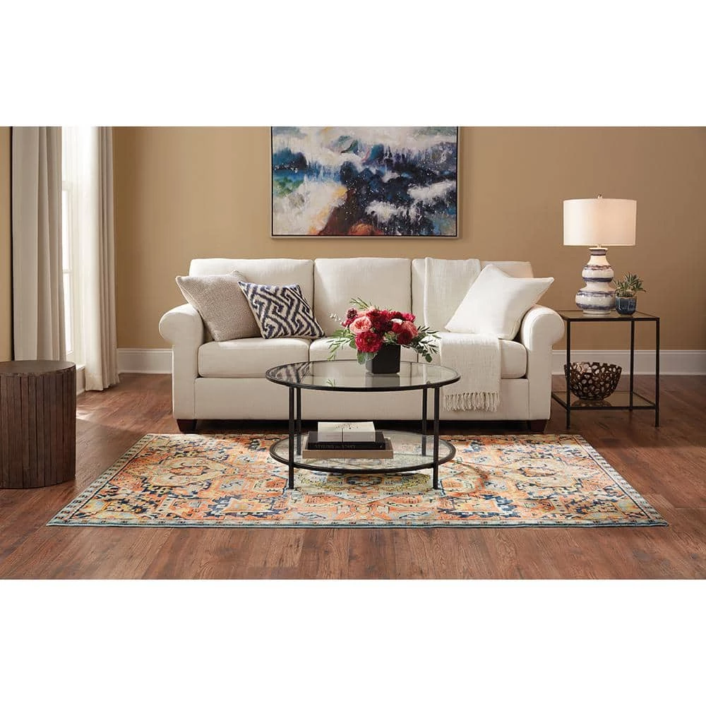 Cadence Multi 5 ft. x 7 ft. Medallion Area Rug by Home Decorators Collection 2 Cadence Multi 5 ft. x 7 ft. Medallion Area Rug by Home Decorators Collection - Image 2