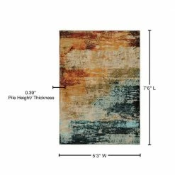Dusk Multi 5 ft. x 8 ft. Area Rug by Home Decorators Collection -Home Decoration Sales 2024 multi home decorators collection area rugs 9211720730 76 1000