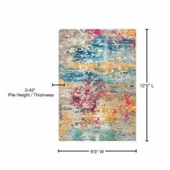 Modern Monet Multi 9 ft. x 12 ft. Area Rug by Home Decorators Collection -Home Decoration Sales 2024 multi home decorators collection area rugs kkcb54a 9012 76 1000