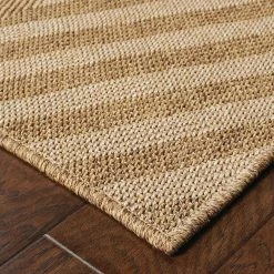 Cayman Natural 7 ft. x 10 ft. Indoor/Outdoor Area Rug by Home Decorators Collection -Home Decoration Sales 2024 natural home decorators collection outdoor rugs 1322530810 1d 1000