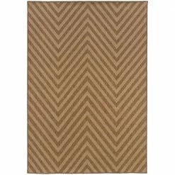 Cayman Natural 7 ft. x 10 ft. Indoor/Outdoor Area Rug by Home Decorators Collection