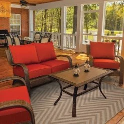 Cayman Natural 7 ft. x 10 ft. Indoor/Outdoor Area Rug by Home Decorators Collection -Home Decoration Sales 2024 natural home decorators collection outdoor rugs 1322530810 77 1000