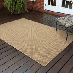 Sanibel Natural 5 ft. x 8 ft. Area Rug by Home Decorators Collection -Home Decoration Sales 2024 natural home decorators collection outdoor rugs 1692420810 31 1000