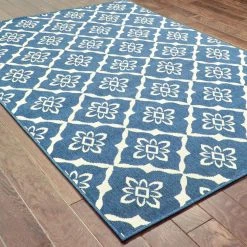 Odyssey Navy 7 ft. x 10 ft. Indoor/Outdoor Area Rug by Home Decorators Collection -Home Decoration Sales 2024 navy home decorators collection outdoor rugs 9526530320 a0 1000