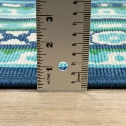 Tonga Navy 8 ft. x 11 ft. Indoor/Outdoor Area Rug by Home Decorators Collection -Home Decoration Sales 2024 navy home decorators collection outdoor rugs 9526850320 40 1000