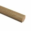 Oak Charleston Sand Wire Brushed 3/4 in. Thick x 3/4 in. Wide x 94 in. Length Hardwood Quarter Round Molding by Zamma