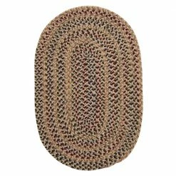 Winchester Oatmeal 8 ft. x 10 ft. Oval Moroccan Wool Blend Area Rug by Home Decorators Collection