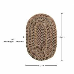 Winchester Oatmeal 8 ft. x 10 ft. Oval Moroccan Wool Blend Area Rug by Home Decorators Collection -Home Decoration Sales 2024 oatmeal home decorators collection area rugs wn60r096x120 76 1000