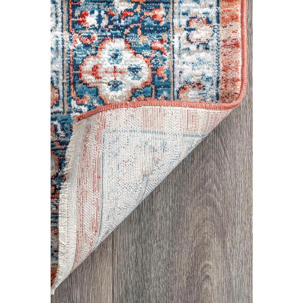 Zara Medallion Orange 5 ft. x 7 ft. Area Rug by Home Decorators Collection 2 Zara Medallion Orange 5 ft. x 7 ft. Area Rug by Home Decorators Collection - Image 2