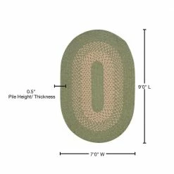 Portland Palm 7 ft. x 9 ft. Braided Oval Area Rug by Home Decorators Collection -Home Decoration Sales 2024 palm home decorators collection area rugs jk60r084x108 76 1000