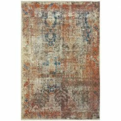 Conrad Pumpkin 8 ft. x 11 ft. Area Rug by Home Decorators Collection