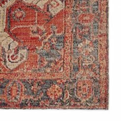 Polaris Red 7 ft. 6 in. x 9 ft. 6 in. Medallion Rectangle Area Rug by Home Decorators Collection -Home Decoration Sales 2024 red blue home decorators collection area rugs rug140460 c3 1000