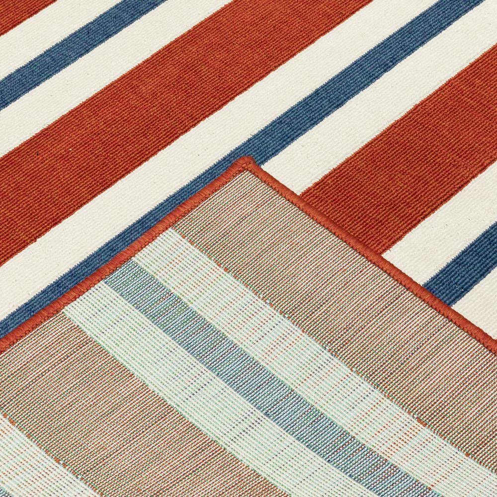 Carlton Red 7 ft. x 10 ft. Indoor/Outdoor Area Rug by Home Decorators Collection 6 Carlton Red 7 ft. x 10 ft. Indoor/Outdoor Area Rug by Home Decorators Collection - Image 6