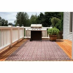 Ikat Rust 5 ft. x 7 ft. Indoor/Outdoor Area Rug by Home Decorators Collection -Home Decoration Sales 2024 rust home decorators collection outdoor rugs 87305 1f 1000
