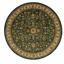 Mariah Sapphire 8 ft. x 8 ft. Round Rug by Home Decorators Collection