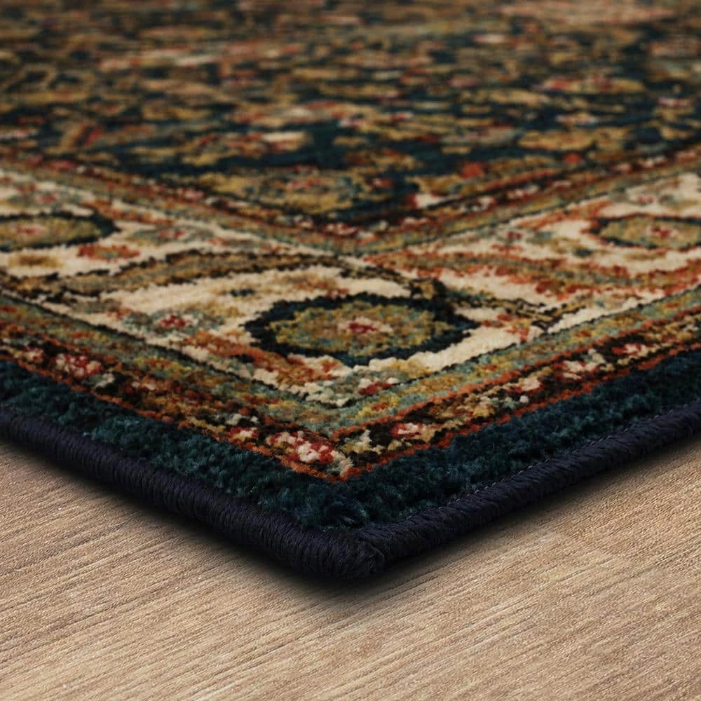 Mariah Sapphire 10 ft. x 13 ft. Area Rug by Home Decorators Collection 3 Mariah Sapphire 10 ft. x 13 ft. Area Rug by Home Decorators Collection - Image 3