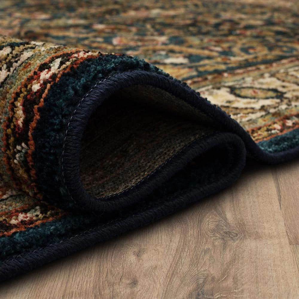 Mariah Sapphire 10 ft. x 13 ft. Area Rug by Home Decorators Collection 7 Mariah Sapphire 10 ft. x 13 ft. Area Rug by Home Decorators Collection - Image 7