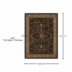 Mariah Sapphire 10 ft. x 13 ft. Area Rug by Home Decorators Collection 17 Mariah Sapphire 10 ft. x 13 ft. Area Rug by Home Decorators Collection -Home Decoration Sales 2024 sapphire home decorators collection area rugs 670689 76 1000