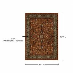 Mariah Spice 8 ft. x 10 ft. Area Rug by Home Decorators Collection -Home Decoration Sales 2024 spice home decorators collection area rugs 670610 76 1000