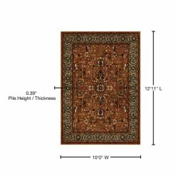 Mariah Spice 10 ft. x 13 ft. Area Rug by Home Decorators Collection -Home Decoration Sales 2024 spice home decorators collection area rugs 670627 76 1000