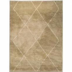 Diamond Maze Tan 8 ft. x 10 ft. Area Rug by Home Decorators Collection
