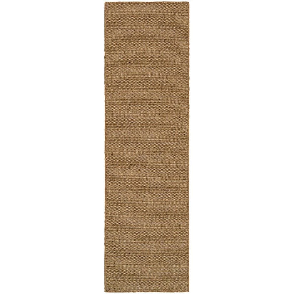 Caicos Tan 2 ft. x 8 ft. Indoor/Outdoor Runner Rug by Home Decorators Collection 1 Caicos Tan 2 ft. x 8 ft. Indoor/Outdoor Runner Rug by Home Decorators Collection