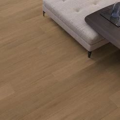 Hand Scraped Strand Woven Almond 3/8 in. T x 5-1/8 in. W x 72-7/8 in. L Eng Click Bamboo Flooring (25.88 sq. ft. / case) by Home Decorators Collection -Home Decoration Sales 2024 woven almond home decorators collection bamboo flooring yy5001 4f 1000