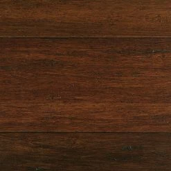 Hand Scraped Strand Woven Sahara 3/8 in. T x 5-1/5 in. W x 36.02 in. L Engineered Click Bamboo Flooring by Home Decorators Collection